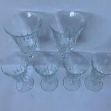 6 verres à pied Selency x Monoprix Croisé Laroche