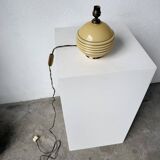 Czechoslovakian Art Deco opaline table lamp