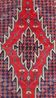 Antique handmade wool carpet, Mazlagan Iran 194 cm