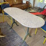 Table bistrot en marbre