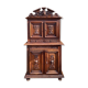 Cabinet louis XIII in walnut 19th era