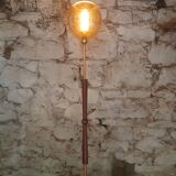 Lampadaire en teck du milieu du siècle