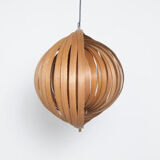 Wooden suspension large kinetic spiral