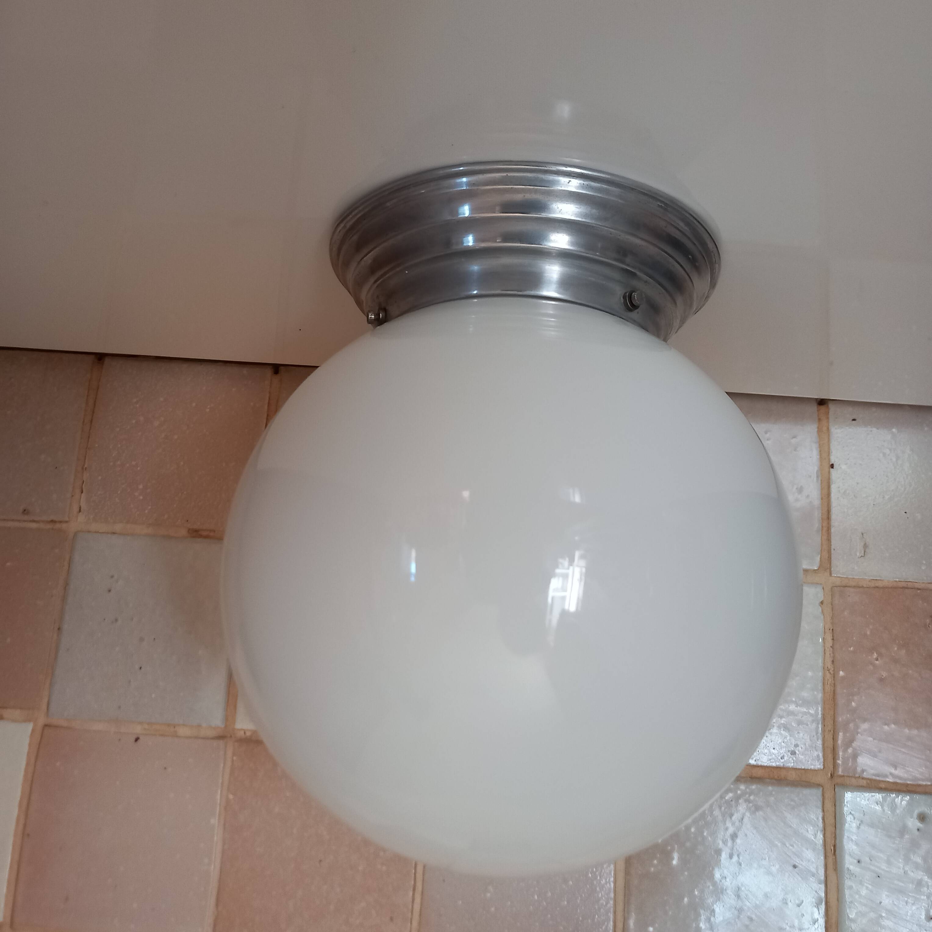 Globe ceiling light