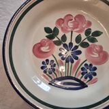 HBCM porcelain plate "Mulhouse" in very good condition.