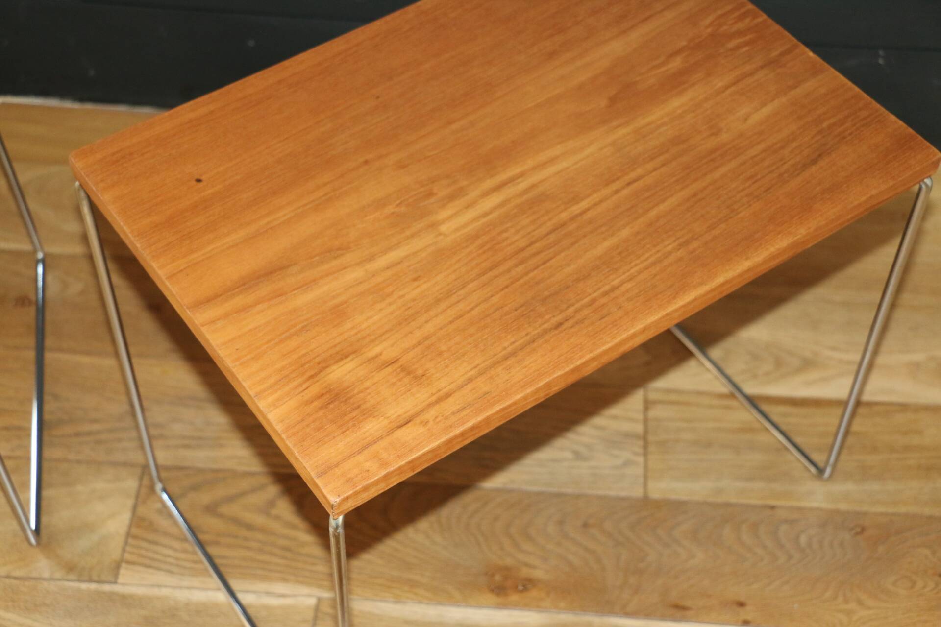 3 modernist nesting tables