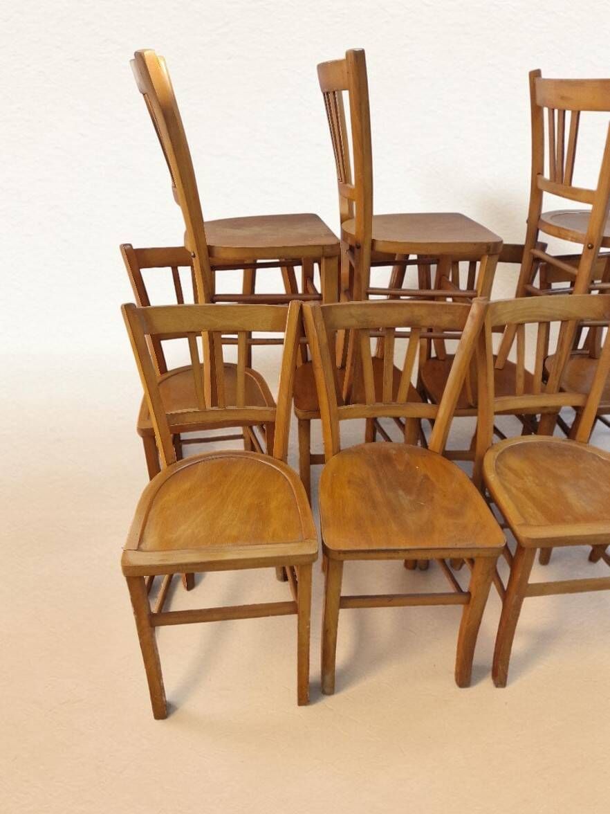 11 bistro chairs