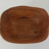 Olive wood bowl signed AB