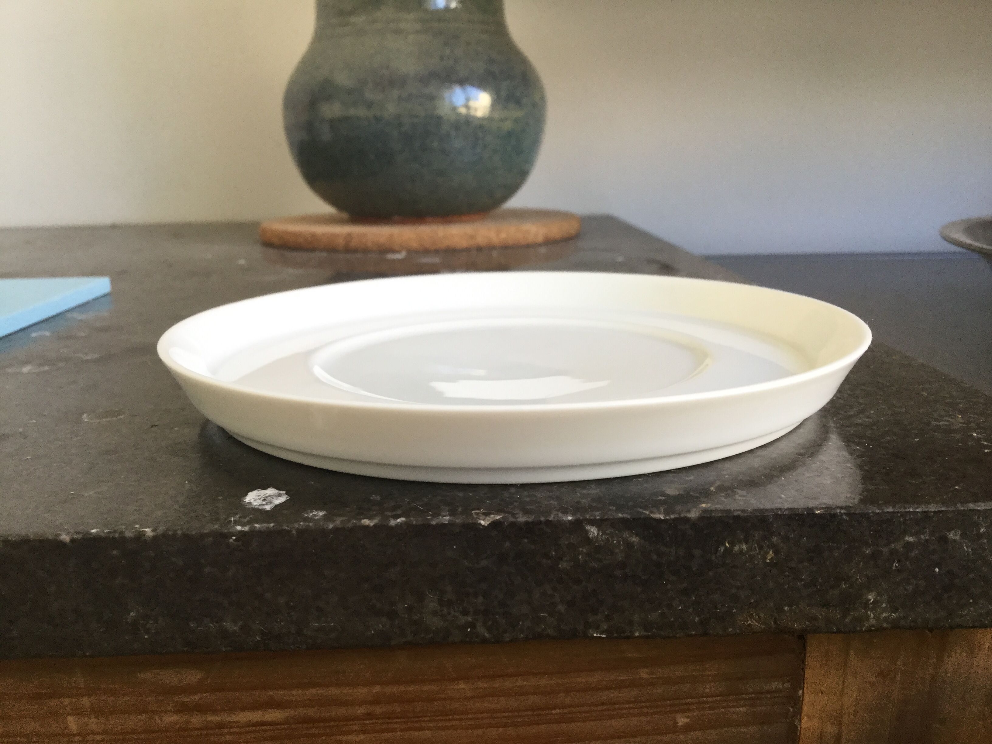 Tea cups and under white porcelain cups