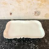 Grand plat rectangulaire en porcelaine XIXe H&Cie France
