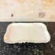Large rectangular porcelain platter, 19th century, H&Cie France