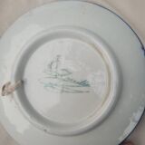 Assiette p.zouilly céramique colorée espagnole
