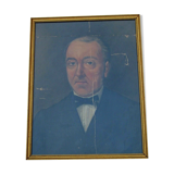 Portrait of notable - 19th - gilded frame