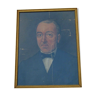 Portrait of notable - 19th - gilded frame
