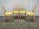 Set of 4 Mid-Century TON Beech Dining Chairs, Czechoslovakia, 1970s