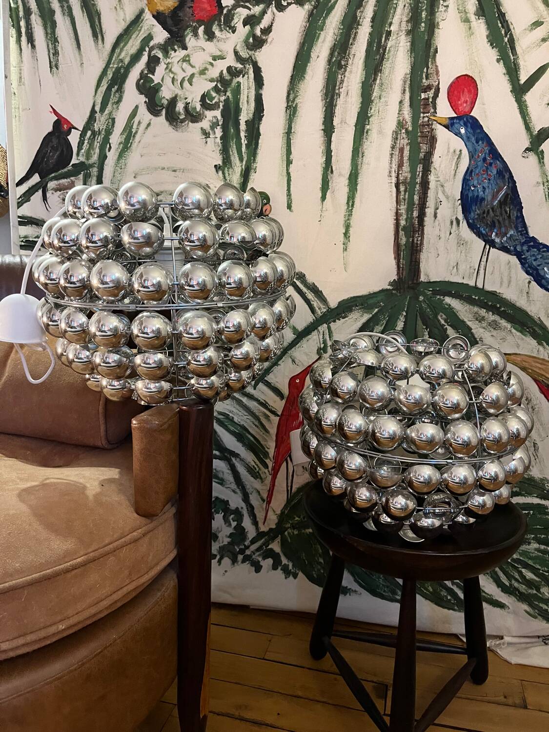 2 kinetic suspensions Kare Design model Bulb