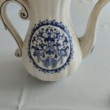 Vintage coffee maker from Gien decor Rouen 1932