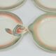 Set of 6 Digoin fish plates