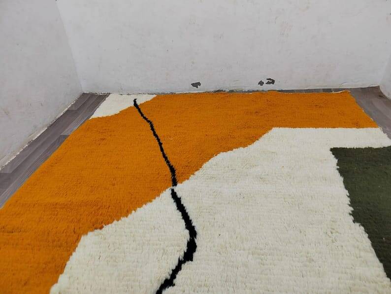 Tapis en laine pure fait main taille 200 x 300 cm