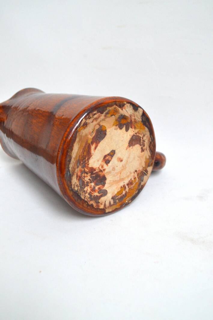 Tamegroute-inspired stoneware carafe