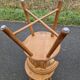 Set of 4 solid organic chairs