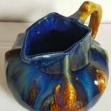 Art nouveau pitcher enamelled earth early twentieth century