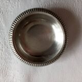 Shiny pewter tea set