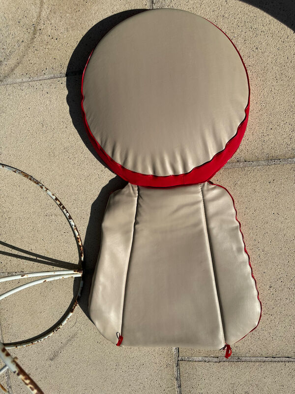 Fauteuil de jardin vintage Homecrest 1960 pivotant