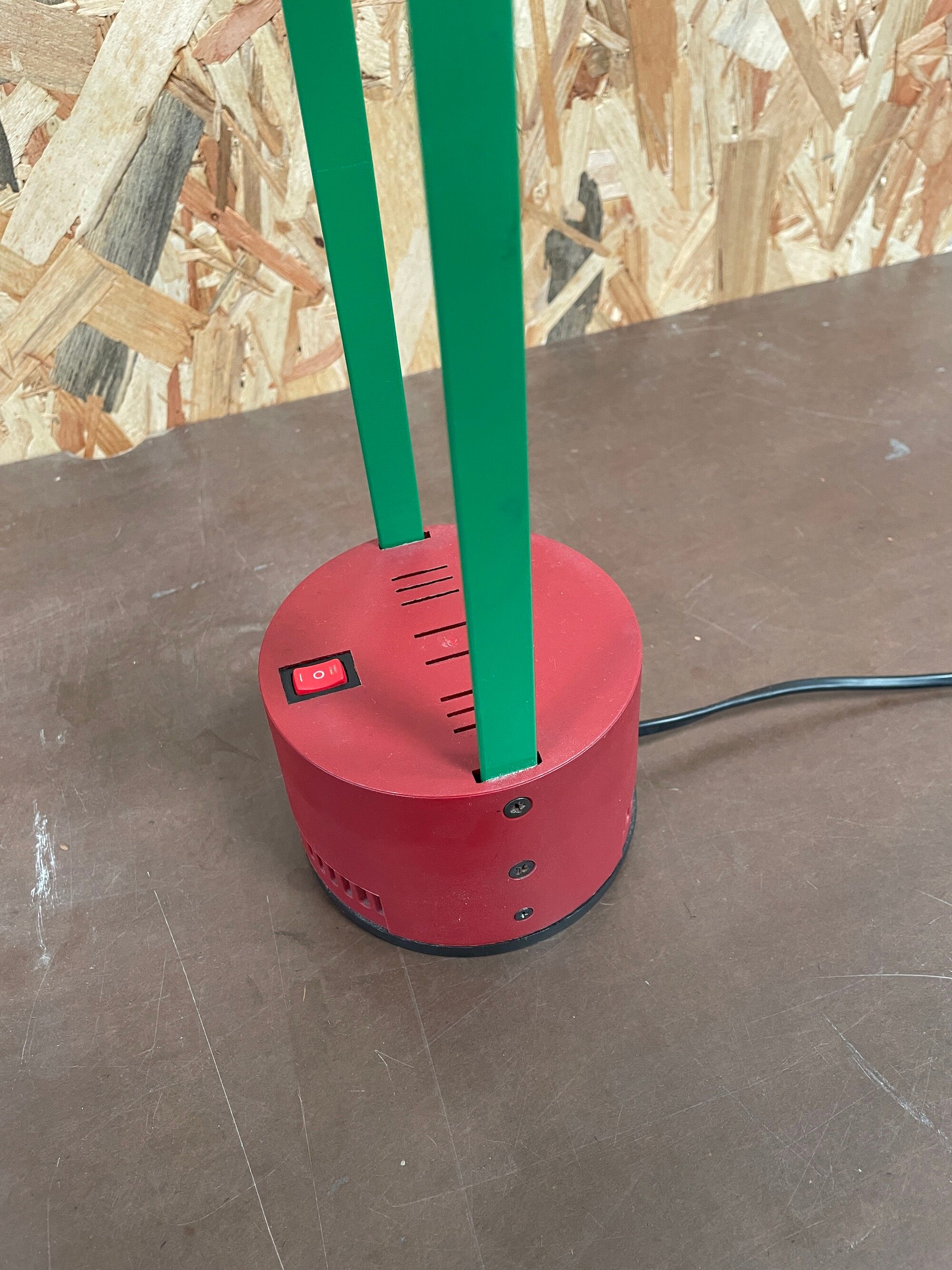 Desk lamp with pendulum Stilplast 1980s