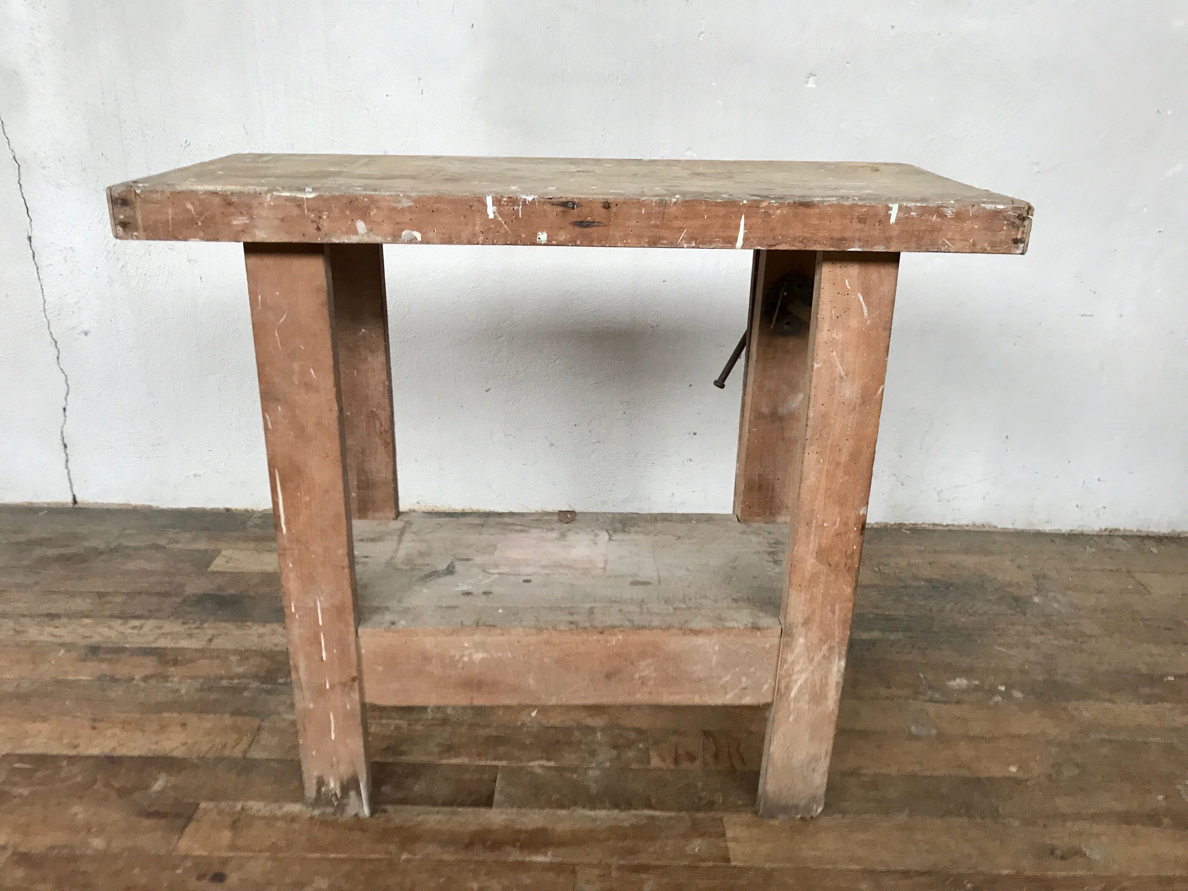 Former 1950 vintage children's workbench