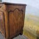 Low walnut buffet from the 18th century.