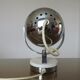 Eye ball lamp in chromed metal from the 70