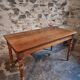 Antique dining table in French cherry wood 1900–1920 – Provincial farmhouse table