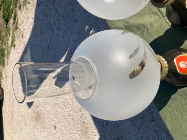 Pair of lamps Napoleon 3