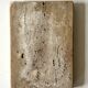Travertine soap dish / pocket emptier, Italy 1970
