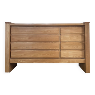 Commode Maison Regain - French manufacture - Solid elm 1980