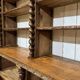 Bibliothèque de boiserie en chêne et sapin début XXème