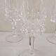 7 verres en cristal 1970