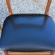 Set of 4 Scandinavian-style teak chairs from the 1970s.