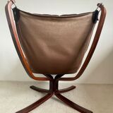 Vintage Falcon Chair by Sigurd Ressell for Vatne Møbler, Norway, 1970s design classic