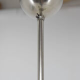 Art Deco Nickel-plating Chandelier, 1930s, Restored