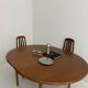 Extendable vintage table by Jentique