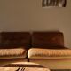 Leather sofa, Amanta model by Mario Bellini for B&B Italia, 1970