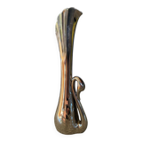 Single-flower vase representing a swan
