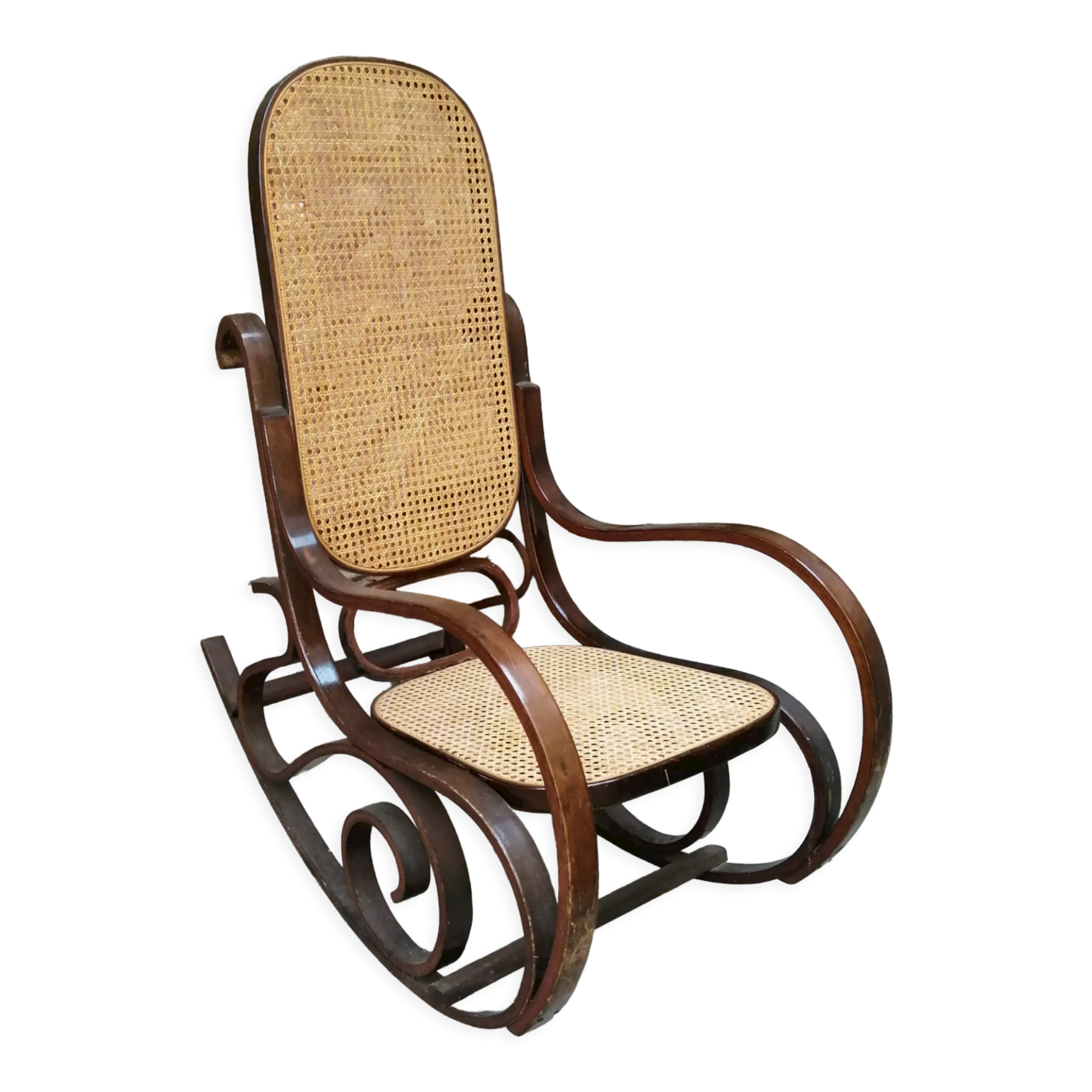 Vintage rocking chair bentwood chania