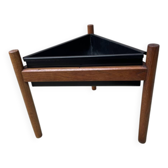 Jardinière intérieure scandinave en teck années 60