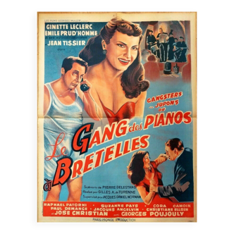 Cinema poster GANGSTERS IN SKETCHES 1953