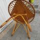 Vintage 1950 rattan coffee table