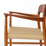 1 of 2 Armchair No. 56 by Niels Otto Møller (1954) – Teak Frame