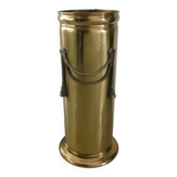 Umbrella stand in English gilded brass